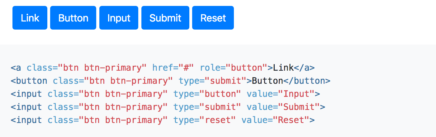 html href button style